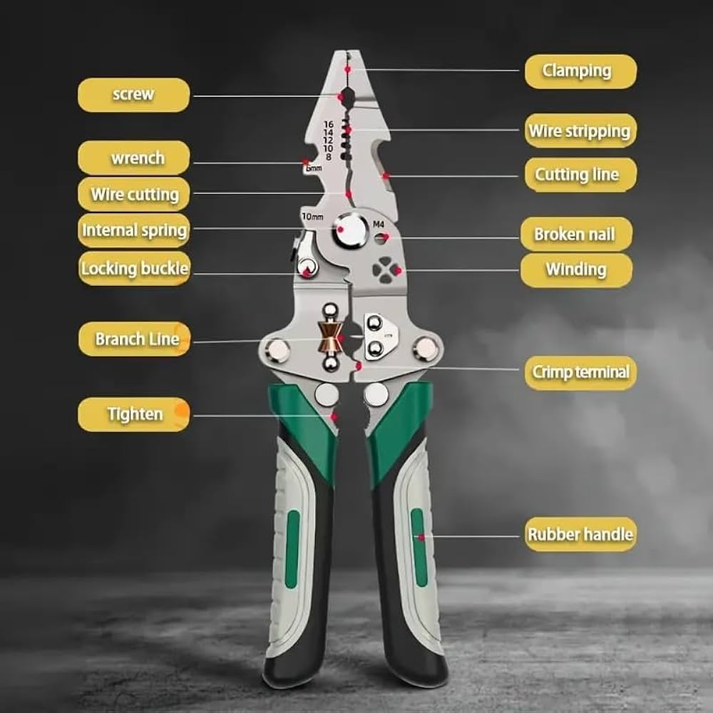 Multifunctional Stainless Steel Wire Stripper